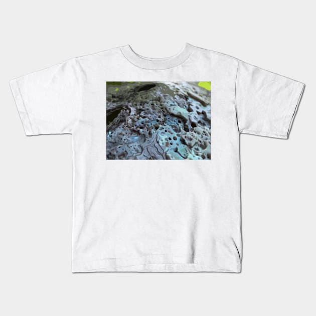 Abalone Shell Kids T-Shirt by ElisabethFriday